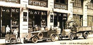 1764- Alger - 115 Rue Alfred lelluch - Droguerie2 Vve Cote et Cie - 1926